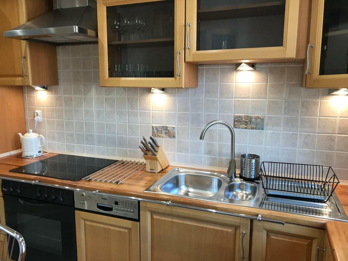 Apartament Jablonskiego Appartamento Danzica Esterno foto